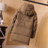 Burberry Unisex Hooded Long Down Jacket