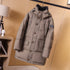 Burberry Unisex Hooded Long Down Jacket