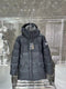 Burberry Navy Hooded Long Puffer Jacket