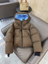 Prada Hooded Short Down Jacket