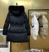 Prada Long Belted Puffer Jacket