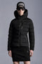 Moncler Hooded Letter Graphic Puffer Coat