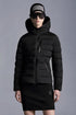 Moncler Hooded Letter Graphic Puffer Coat