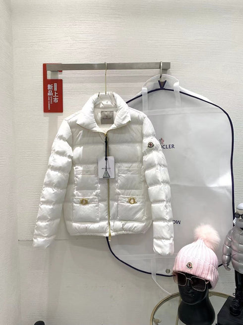 Moncler Multi-Pocket Quilted Puffer Coat