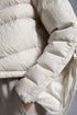 Moncler Letter Graphic Cropped Puffer Coat
