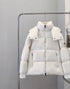 Moncler Hooded Glossy Puffer Coat