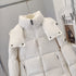 Moncler Hooded Glossy Puffer Coat