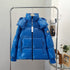 Moncler Hooded Glossy Puffer Coat