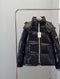 Moncler Hooded Glossy Puffer Coat