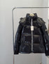 Moncler Hooded Glossy Puffer Coat