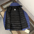 Burberry Contrast Panel Hooded Puffer Jacket