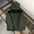 Burberry Contrast Panel Hooded Puffer Jacket