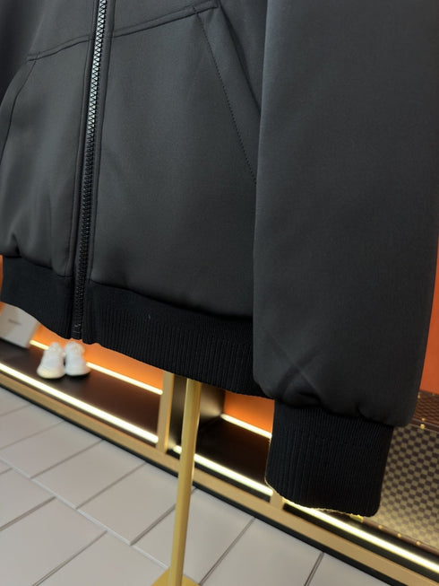 Burberry Reversible Black Hooded Puffer Jacket