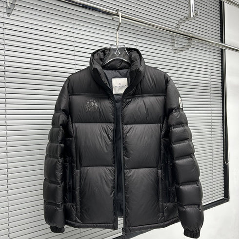 Moncler High-Collar Puffer Coat