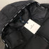 Moncler Black Detachable Hood Quilted Short Down Coat