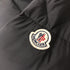 Moncler Black Detachable Hood Quilted Short Down Coat