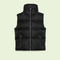 Gucci Black Tonal Monogram Down Vest