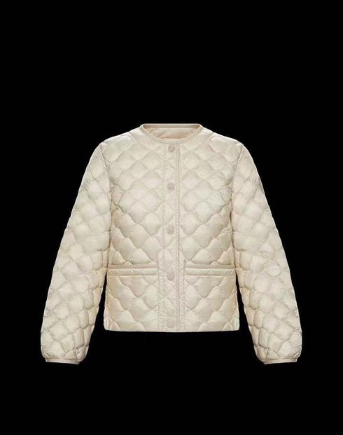 Moncler Women's Heart-Quilted Short Down Coat