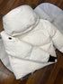 Moncler Cropped Hooded Puffer Coat