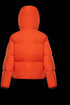 Moncler Cropped Hooded Puffer Coat