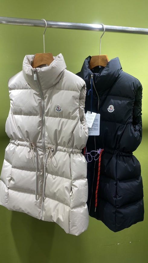 Moncler Longline Quilted Down Vest