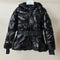 Moncler Glossy Belted Puffer Coat