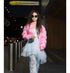 Moncler Quilted Cropped Puffer Coat