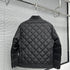 Moncler Diamond-Quilted Zip Coat