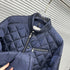 Moncler Diamond-Quilted Zip Coat