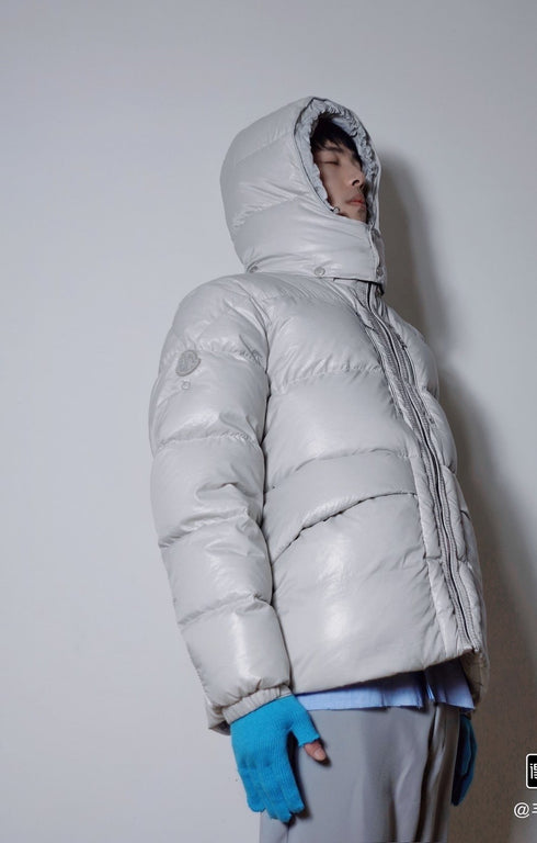 Moncler Hooded Quilted Puffer Coat