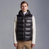 Moncler Hooded Quilted Down Vest