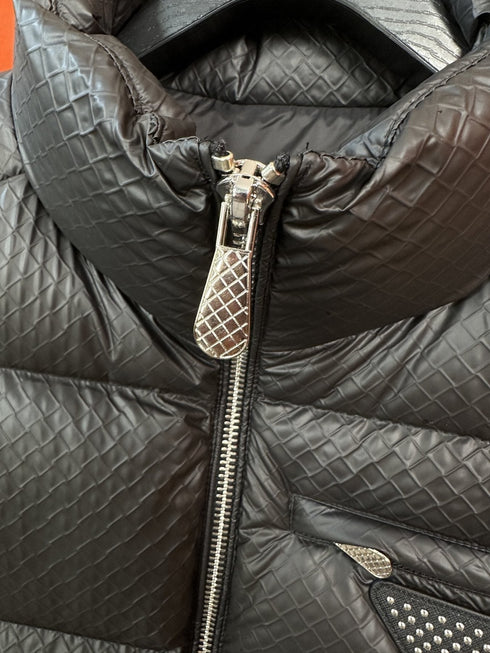 Prada Quilted Zip-Front Down Vest