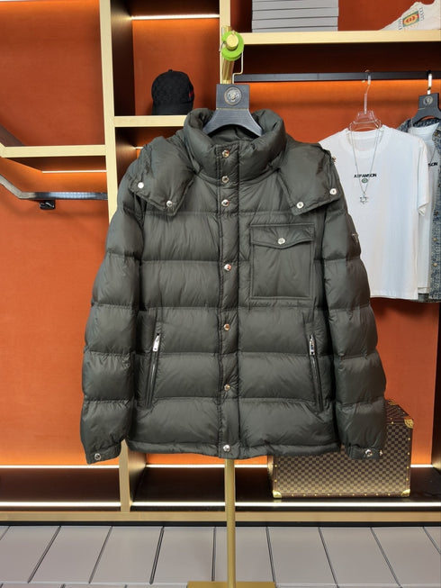 Prada Hooded Quilted Puffer Jacket