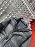 Prada Black Hooded Quilted Puffer Jacket