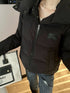 Burberry Checked-Panel Hooded Puffer Jacket