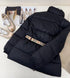 Burberry Reversible Black / Beige Check Puffer Jacket