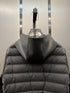 Prada Black Hooded Quilted Jacket