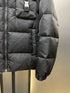 Prada Black Hooded Quilted Puffer Jacket