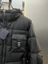 Prada Black Hooded Quilted Puffer Jacket