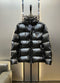 Prada Black Hooded Quilted Puffer Jacket