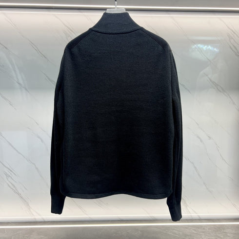 Dior Oblique Sweater Sleeve Down Jacket