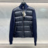 Dior Oblique Sweater Sleeve Down Jacket