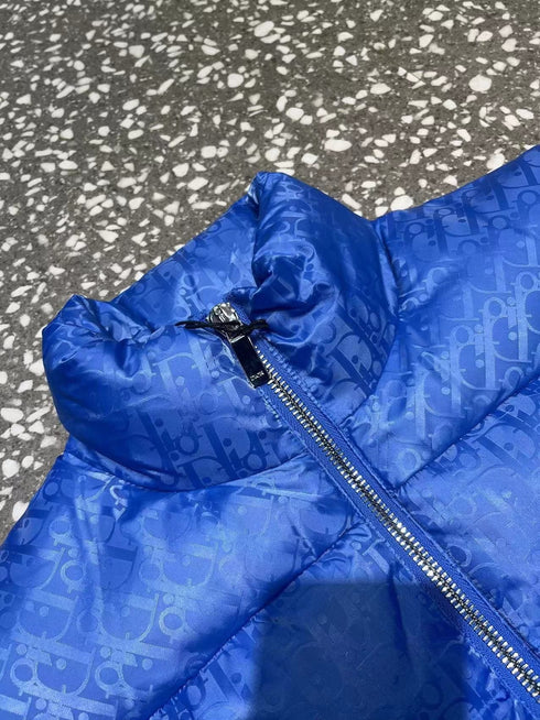 Dior All-Over Pattern Quilted Down Vest