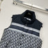 Dior Reversible Navy Quilted Down Vest