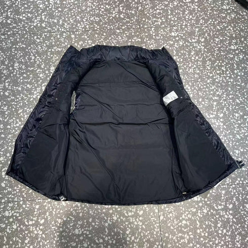 Dior Black Geometric Quilted Down Vest