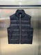 Dior Black Geometric Quilted Down Vest