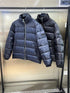 Dior Geometric-Pattern Short Down Jacket