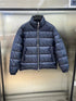 Dior Geometric-Pattern Short Down Jacket