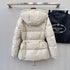 Prada Belted Hooded Puffer Jacket