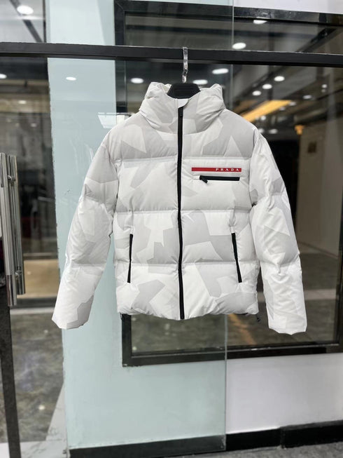 Prada Women's Camouflage Short Down Jacket